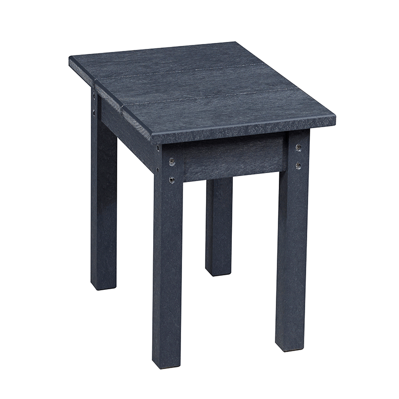 Table d'appoint de patio rectangulaire Capterra Adirondack (pierre grise)