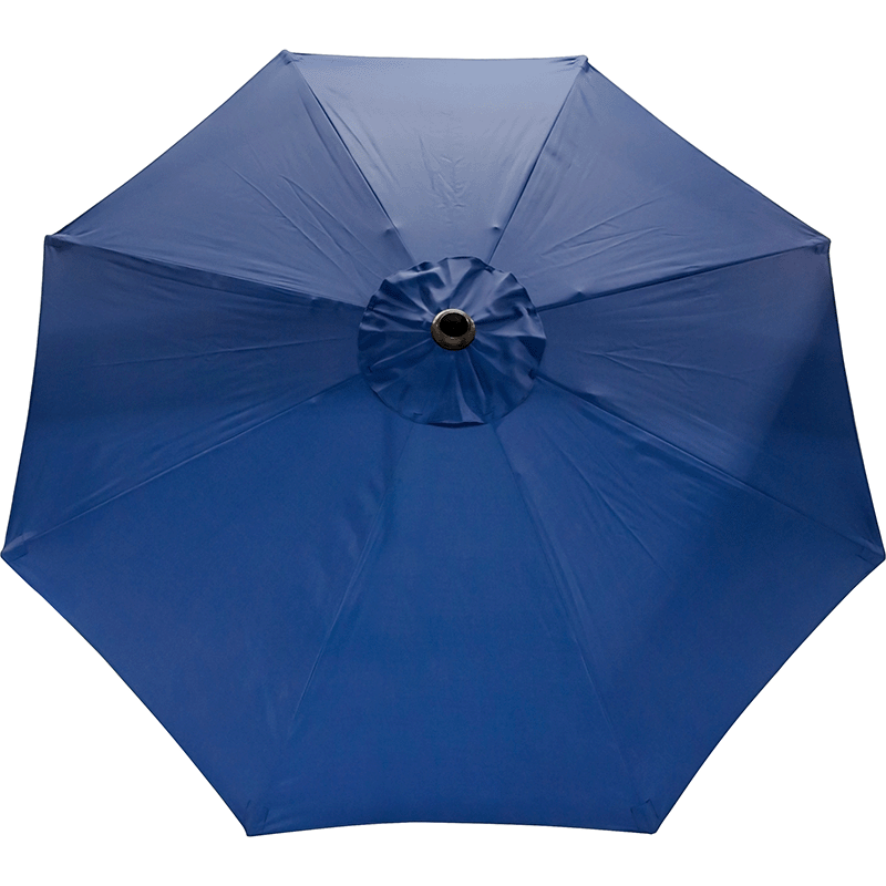 9 ft Deluxe Market Umbrella with Auto Tilt (Black/Indigo)