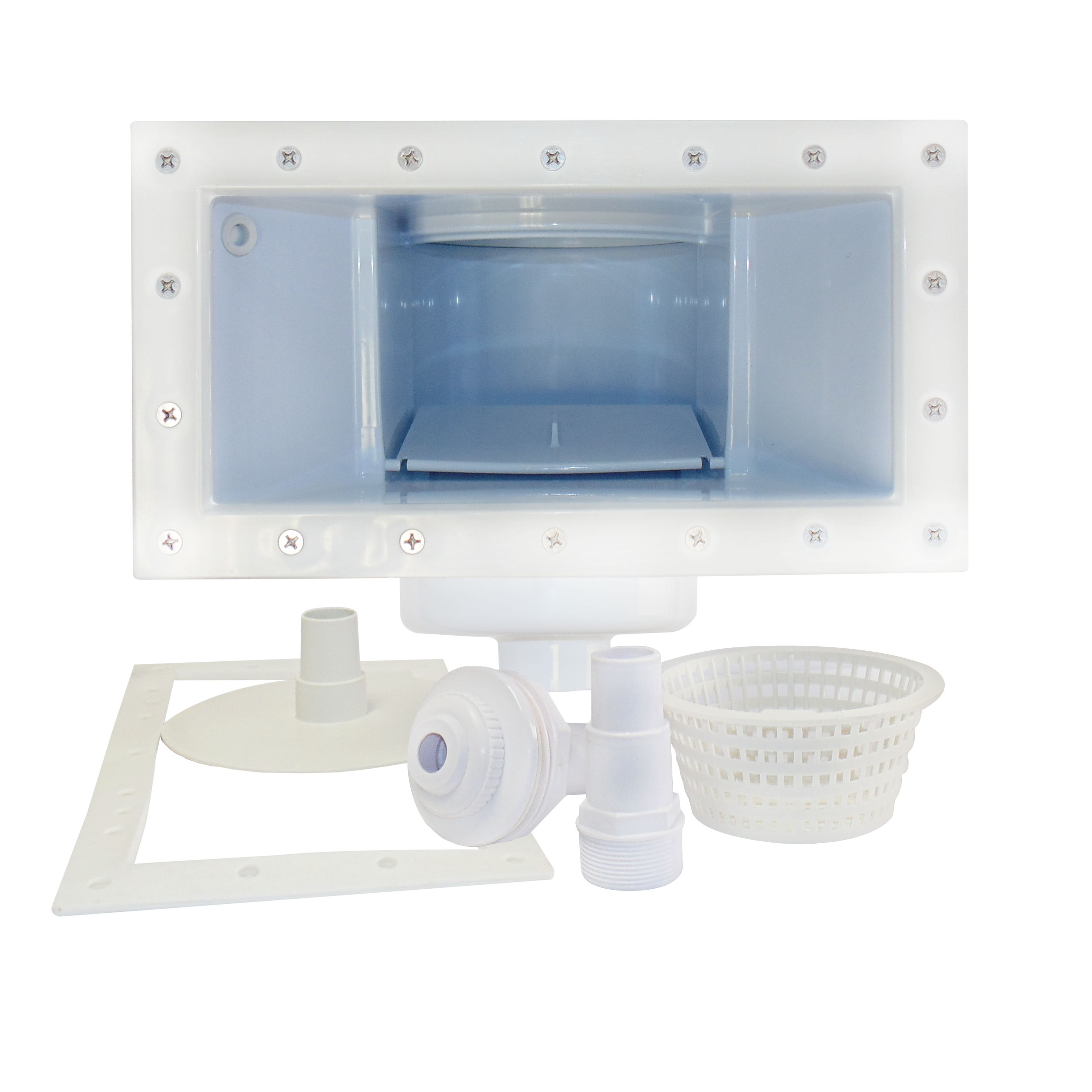 Open Box Evolution 12 ft Round Above Ground Pool with Liner and Skimmer