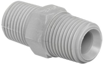 Nipple PVC 1.5 inch Male Threaded / Male Threaded (3 Inch Length)