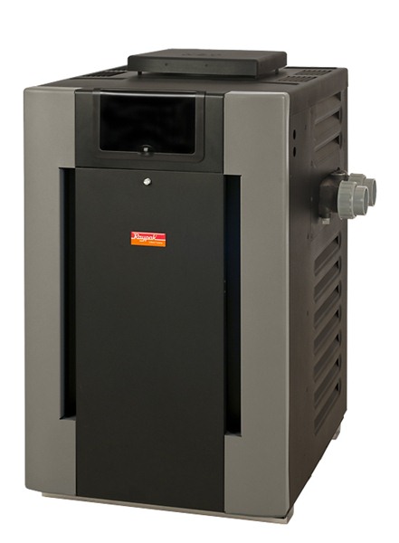 Open Box Chauffe-eau digitale au gaz naturel de 199 500 BTU de Raypak avec Contremarche