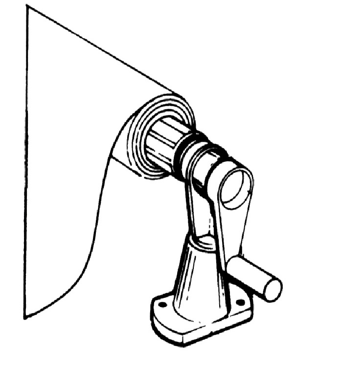 Base de Système à Moulinet Feherguard pour Toile Solaire de Piscine Hors Terre Base Seulement
