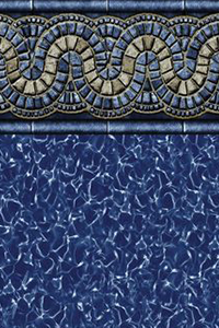 Toile à Bille Full Contour 52 pouces Standard 19 x 33 pieds Ovale