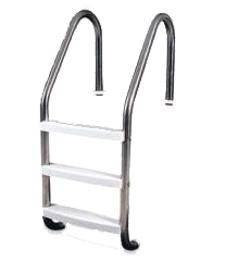 Open Box 3 Step Steel Ladder with Plastic Steps
