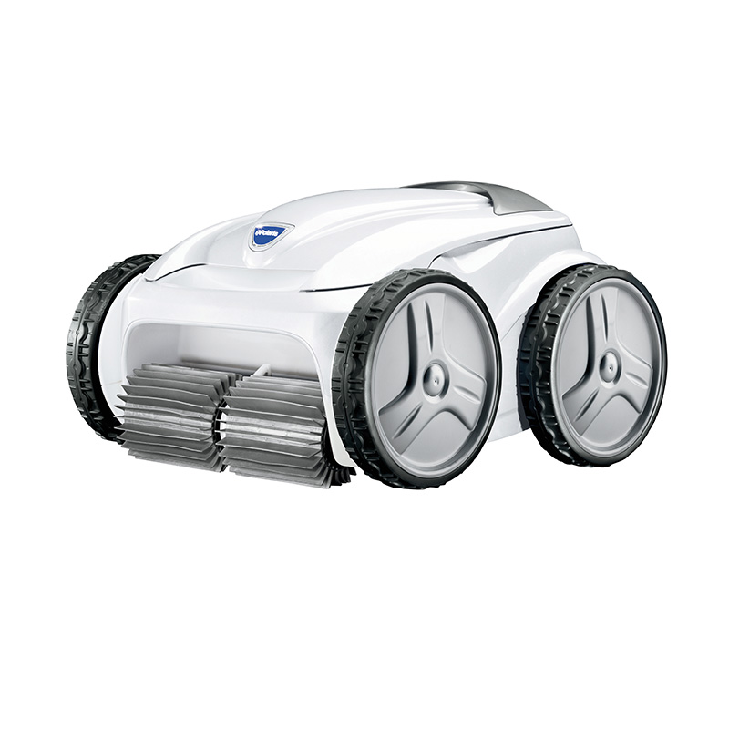 Open Box Polaris P945 4WD Robotic Automatic Pool Cleaner & Caddy Cart (Used)
