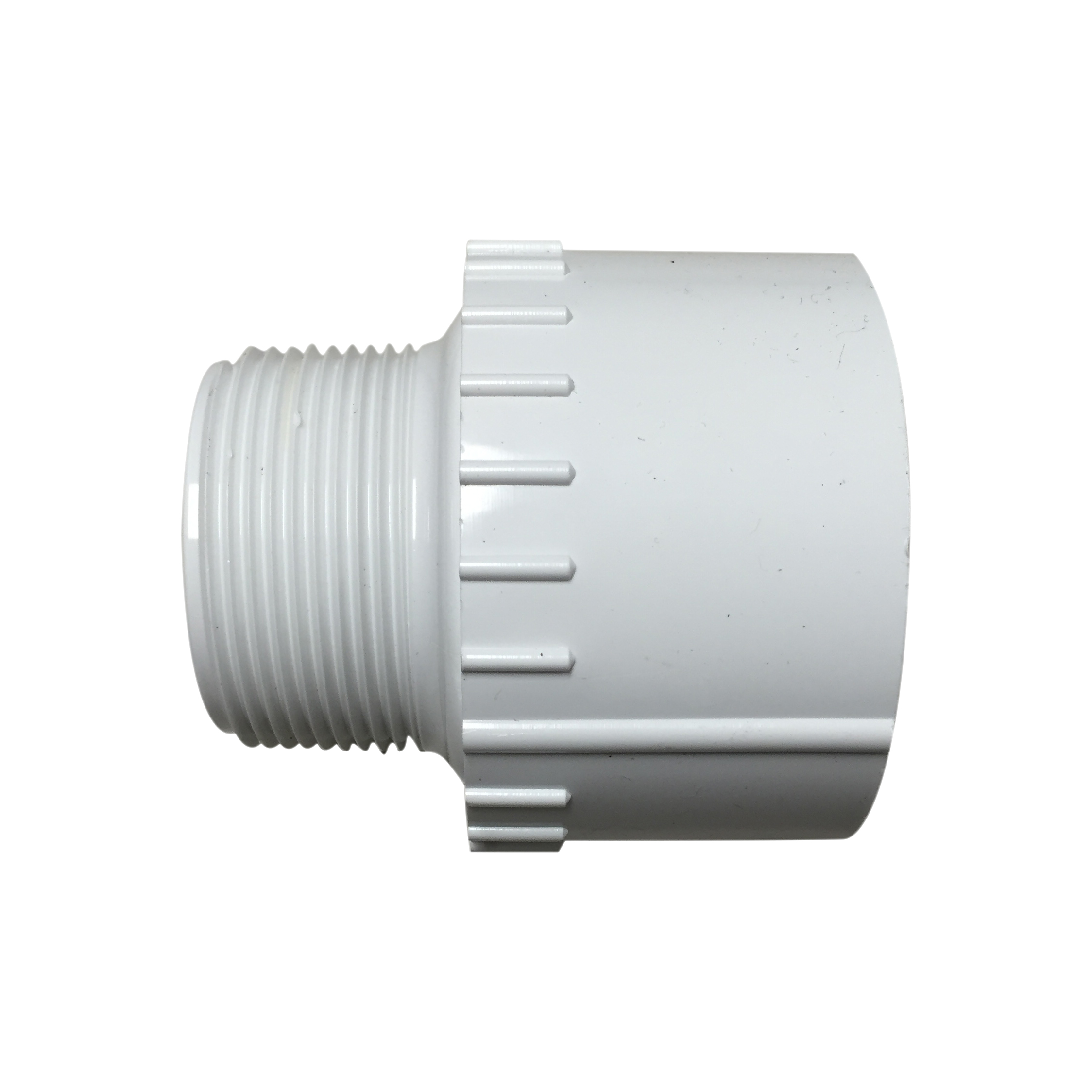 1.5 Inch x 2 Inch Reducing Male Adapter - Male International Pipe Thread x Slip