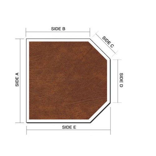 Couvercle de Spa Carré ou Rectangulaire avec 2 Coins Coupés Premium