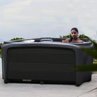 Lumi-O Stream Hot Tub (Graphite / Black)