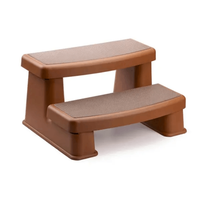 Caldera Spas Polymer Spa Step - Teak