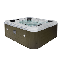 NorthFlo 751L Hot Tub (Silver Marble / Grey)