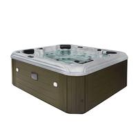 NorthFlo 851L Hot Tub (Silver Marble / Grey)