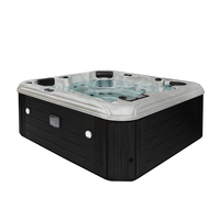 NorthFlo 851L Hot Tub (Silver Marble / Charcoal)