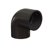 Enersol 1.5 Inch PVC Elbow 90 Degrees (Slip x Slip) - Black