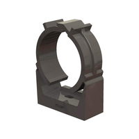 Enersol 1.5 Inch PVC Pipe Hold Down 1-Hole - Grey