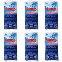 6 Pack of Multi-Shock by Pool Supplies Canada (450 g)