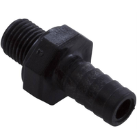 Waterway Barb Adapter 0.375 Inch Barb x 0.25 Inch NPSM - 413-1201