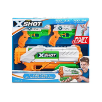 X-Shot Fast Fill 2 Nano Pack and 1 Micro