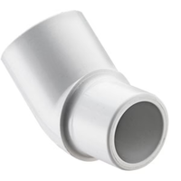 1-1/2 Inch PVC 45 Elbow Schedule 40 Slip x Spigot