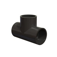Enersol 2 Inch PVC Tee (Slip x Slip x Slip) - Black