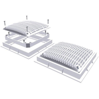 Hayward Commercial 12 Inch Sq Low Velocity Cover, Inner & Outer Frame - 2 Pack