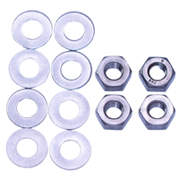 Rocky's - 525 - 3/8 Inch Nut and Washer Sets (Pack of 4)