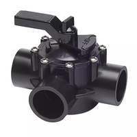 2 Inch 3-Way Valve - Slip x Slip x Slip