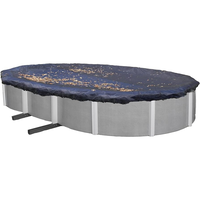 15 x 27 ft Oval Mesh Leaf Cover Hemmed