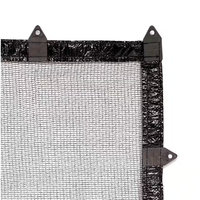 Couverture de feuilles en maille rectangulaire de 20 x 40 pieds avec ourlets
