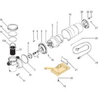 Carvin - 12250627R - Base de pompe