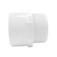 1 Inch Schedule 40 PVC Male Adaptor MPT X Socket