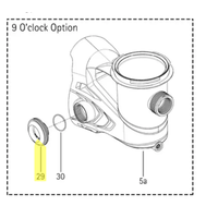 Carvin 9 O'clock Discharge Connector