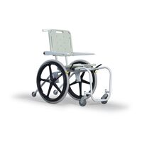 S.R. Smith Commercial Mobile Aquatic Pool Underwater Wheelchair with 18 Inch Wide Seat