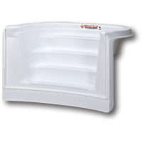 Escalier Performance de 6 pieds à 4 marches en porte-à-faux incurvé français