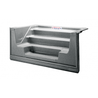 Performance Step 8 ft 4 Tread Straight Sit 'N' Step Cantilever - Grey Granite