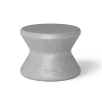 Ledge Lounger Signature Standard Side Table Without Umbrella Hole (Gray)