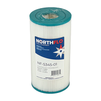 NorthFlo Leisure Bay / Dynasty Spas / Waterway / Pentair Rainbow  - Replaces PLBS50 - Single Replacement Cartridge Filter