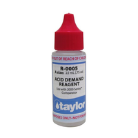 Taylor Acid Demand Reagent (for 2000 Series), .75 oz, Dropper Bottle