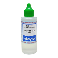 Taylor Sulfuric Acid .12N, 2 oz, Dropper Bottle