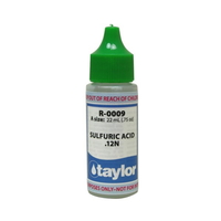 Taylor Sulfuric Acid .12N, .75 oz, Dropper Bottle