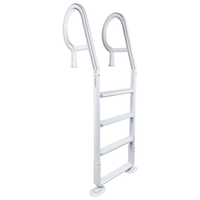 Open Box NorthFlo Resin Above Ground Pool Deck Ladder