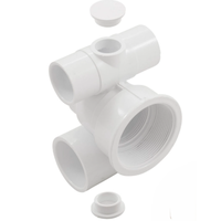 Waterway Poly Jet Tee Body 1.5 Inch S Water x 1 Inch  - 2105860