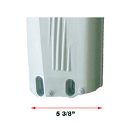 Asahi - 1108 - Narwhal Grey Resin Radial Top Seat 56 7/8 Inch