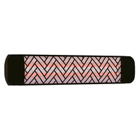 Eurofase Heating 39 Inch Decorative Plate Cover Kit (Chevron, Black Finish)