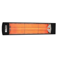 Eurofase Heating Black 1500W 120 V Electric Infrared Single Element Heater