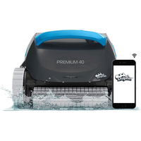 Open Box Dolphin Premium 40 Bluetooth and WiFi Enabled Robotic Pool Cleaner (Used)