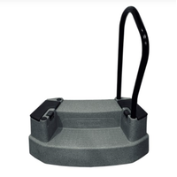 Lumio Graphite Step In Spa Step