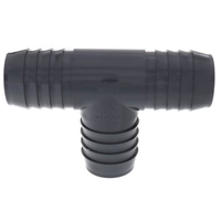 1.5 inch Barbed PVC Tee