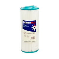 NorthFlo Pacific Marquis Spas Cartridge Element - Replaces PPM50SC-F2M - Single Replacement Filter