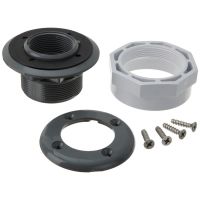 Hayward SP1408DGR - Inlet Fitting with Gaskets and Screws (Dark Gray)