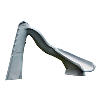 Open Box TurboTwister Left Hand Turn Inground Pool Slide (Pick Up Only)